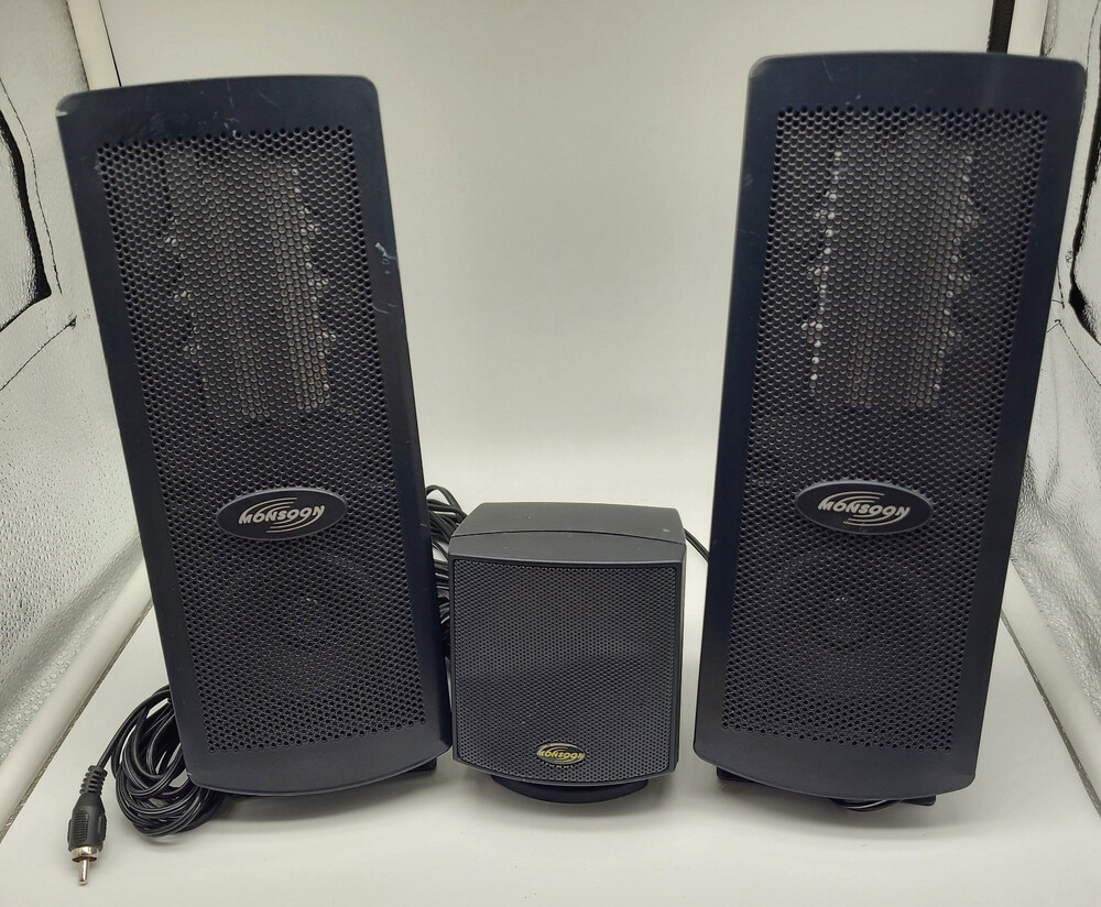 Monsoon MH-505 Planar Magnetic Satellite Speakers Pair & Center Channel Replacem